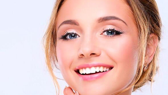 Schéin Gesiicht Haut